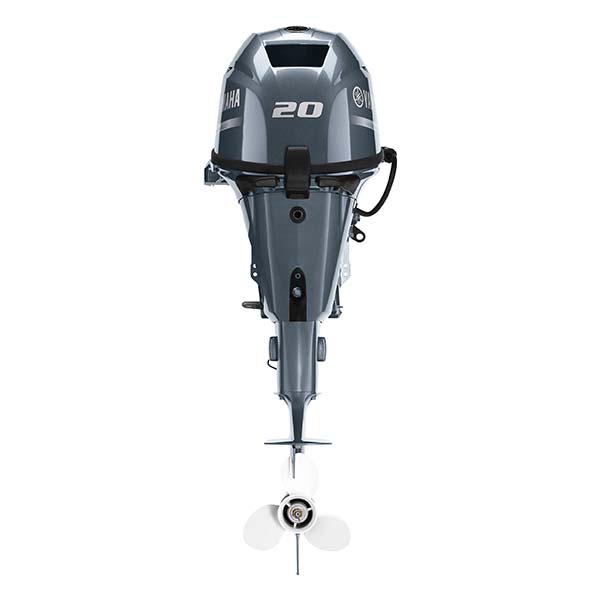Yamaha F20 Portable Tiller ES PT Outboard Motor - Image 2